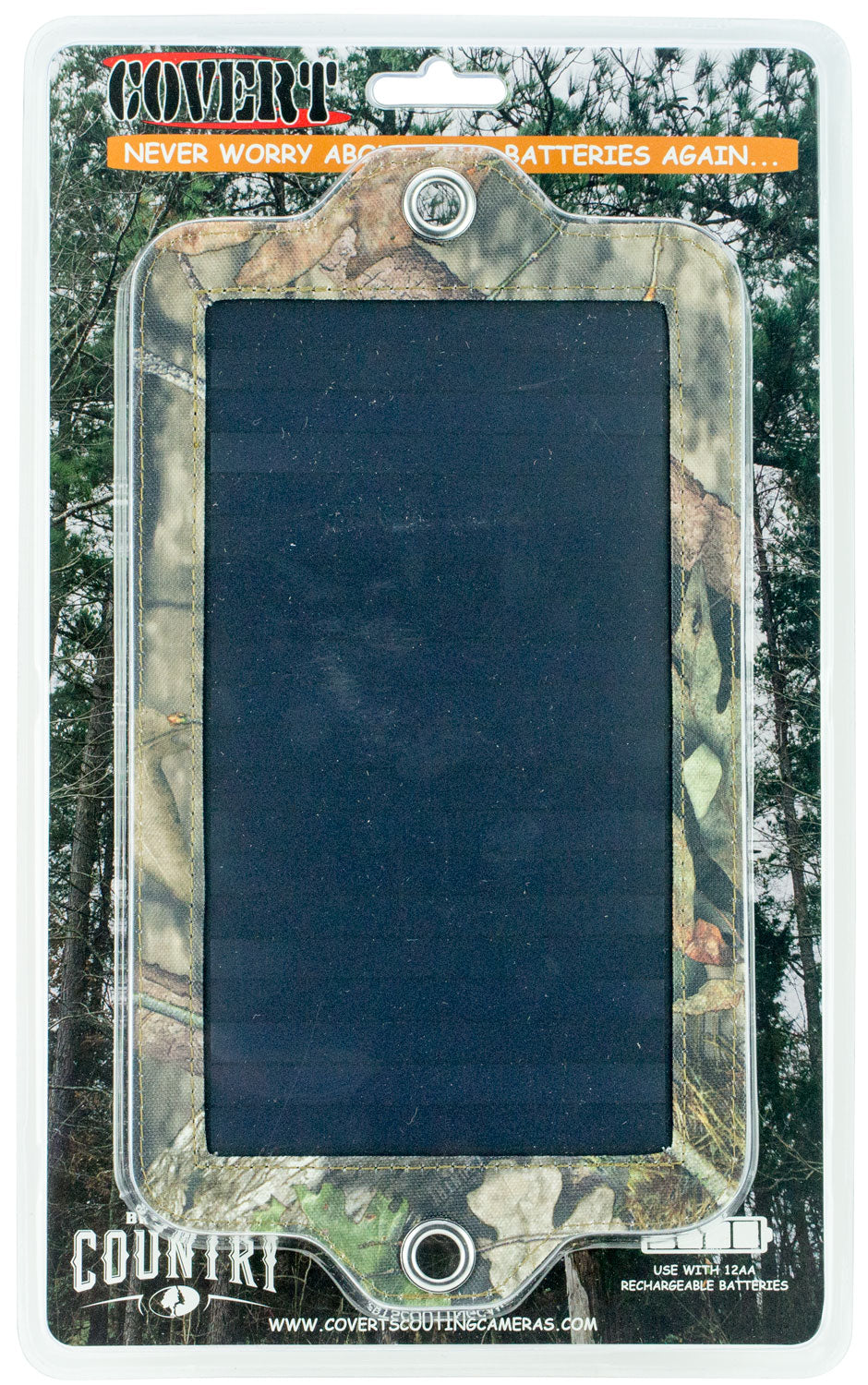 Covert Scouting Cameras 5267 Solar Panel 12"X 6" 6.4 Volt Camo