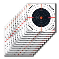 EZ-Aim 15334 High-Quality Bullseye Hanging Paper 12" X 12" Black/White 13 Per Pkg