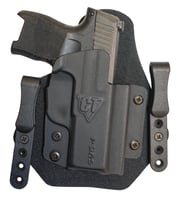 Comp-Tac C916GL297RBSN Sport-TAC IWB Black Kydex/Nylon Belt Clip Fits Glock 26 Gen5 Right Hand