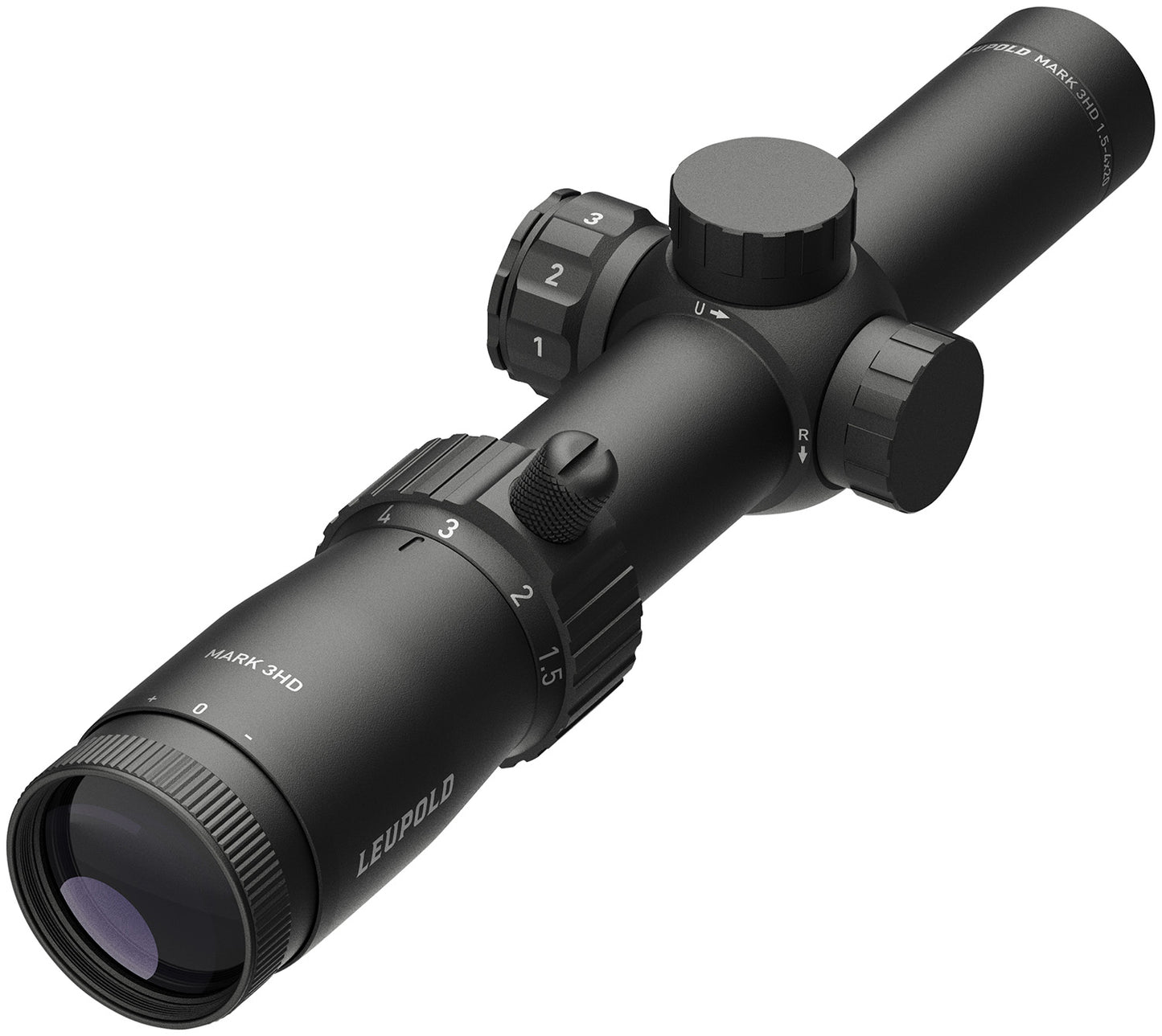 Leupold 180670 Mark 3HD Matte Black 1.5-4x20mm 30mm Tube AR-Ballistic Reticle