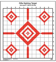 ACTION TGT RIFLE SIGHTING 100PK