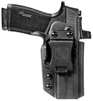 1791 Gunleather TACIWBP365XMBLKR Tactical IWB Black Kydex Compatible W/ P365-X MACRO Belt Clip Right Hand