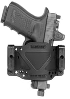 Limbsaver 12507 CrossTech Compact Leather IWB/OWB Black Polymer Belt Clip Ambidextrous