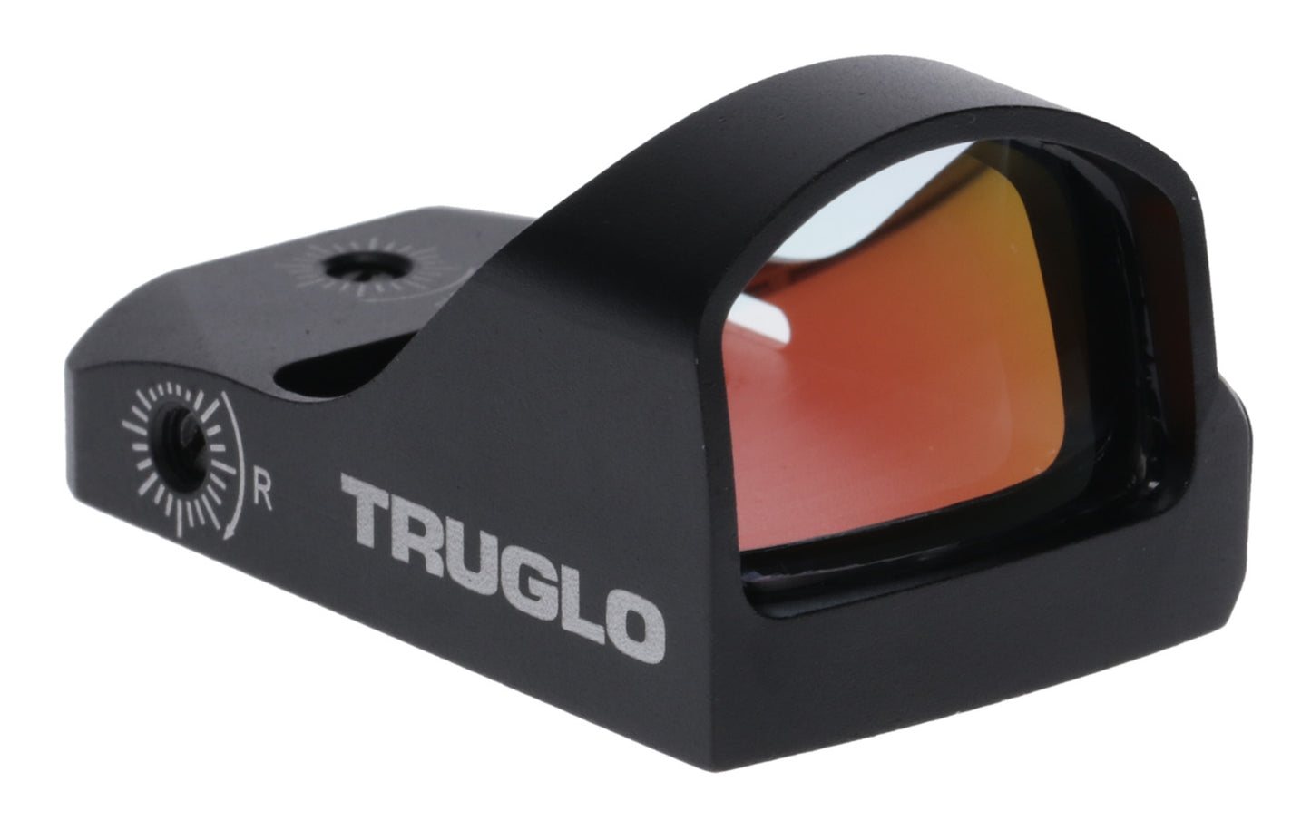 TruGlo TG8100B2 Tru-Tec Micro Black Hardcoat Anodized 23x17mm 3- MOA Red Dot Reticle