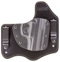 Homeland HLHSIGP228 Homeland Hybrid IWB Black Leather Belt Clip Fits Sig P228 Right Hand