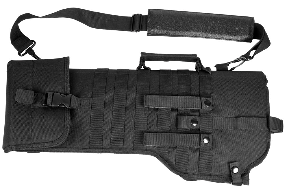 NCSTAR TACT RIFLE SCABBARD BLK