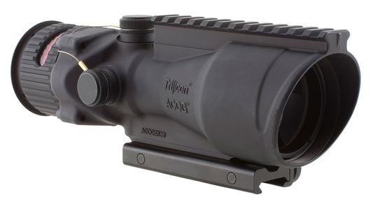 Trijicon 100001 ACOG Black Hardcoat Anodized 6x 48mm Illuminated Red Chevron .223/5.56 BDC Reticle