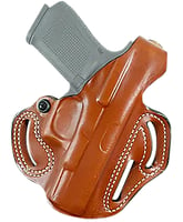 DeSantis Gunhide 001TA0XZ0 Thumb Break Scabbard OWB Tan Leather Belt Slide Fits Springfield Echelon Right Hand