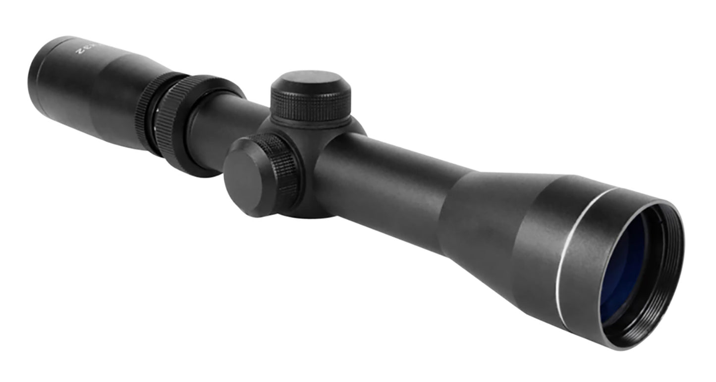 Aim Sports JH2732B Scout Black Anodized 2-7x 32mm Duplex Reticle