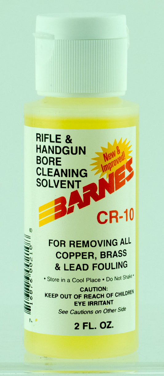 Barnes Bullets 30756 CR-10 Bore Cleaner 2 Oz Squeeze Bottle