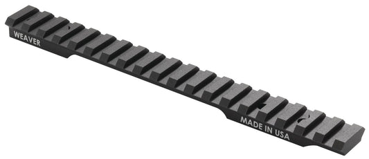 Weaver Mounts 99467 1-Piece Base For Mossberg MVP Picatinny Style Black Matte Anodized Finish