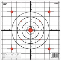 Birchwood Casey 37213 Eze-Scorer Sight In 12" Paper Target 13/Pk