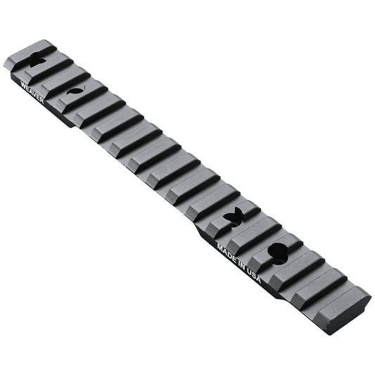 Weaver Mounts 99474 Extended Multi-Slot Base Black Anodized Mossberg Patriot Long Action