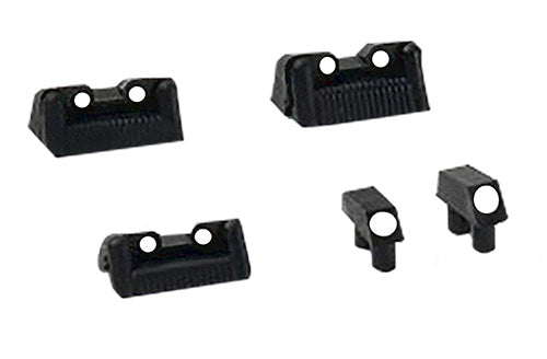 Kel-Tec P11155 P11 Sight Kit Black| White Front Sight White Rear Sight