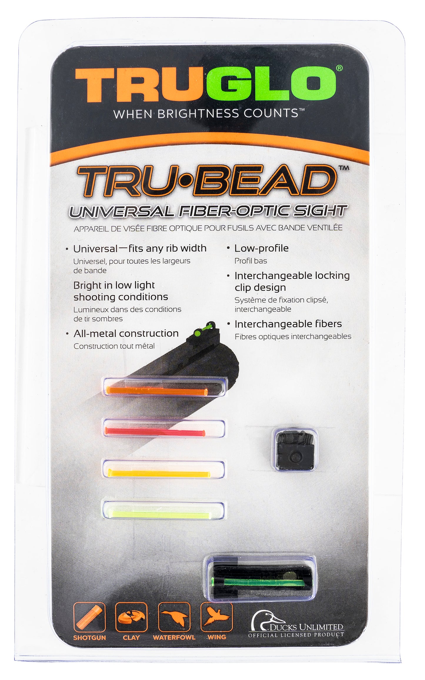 TRUGLO TG949A Tru-Bead Universal Shotgun Front Sight, .060 Field