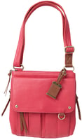 Bulldog BDP036 Cross Body Purse W/Holster Pink Leather Most Sm Pistols & Revolvers Ambidextrous Hand