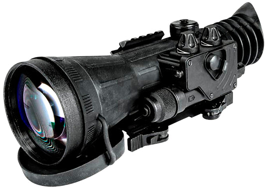 Armasight NRWVULCAN4G9DA1 Vulcan Night Vision Riflescope Black 4.5x108mm Gen 3 Red On Green/White Circle W/Dot Reticle