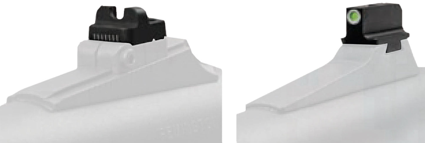 TRUGLO TG231F1W Tritium PRO Night Handgun Sights, FN FNx9 Set, White