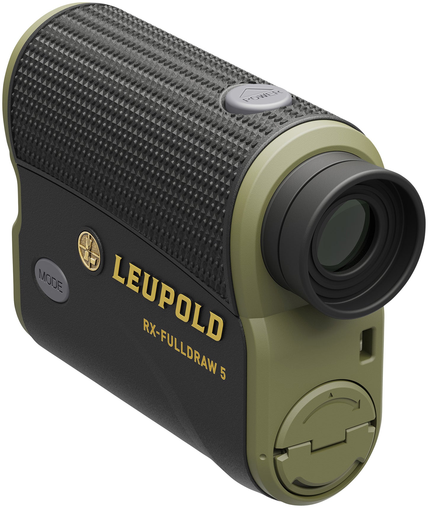 Leupold 182444 RX FullDraw 5 Black/Green 6x 22mm 1200 Yds Max Distance OLED Display