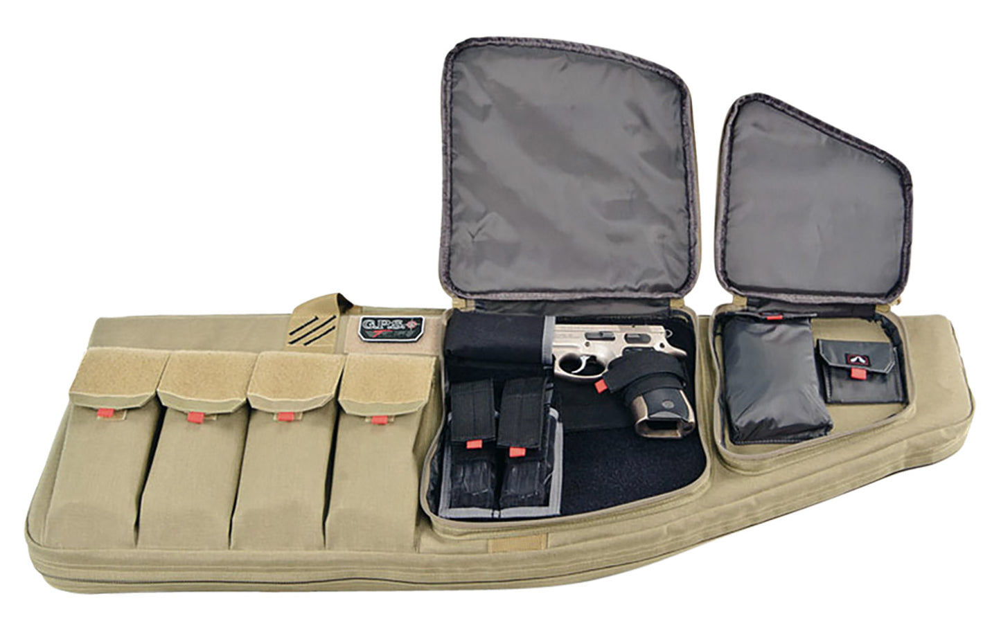 GPS Bags GPST30ART Tactical AR Case 30" Tan 1000D Polyester 1 Rifle