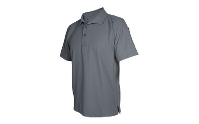 VERTX COLDBLACK S/S POLO GRY LRG