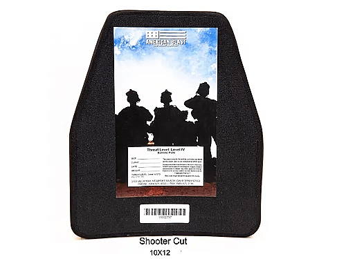 AP Rifle Ballistic Plate, NIJ Level IV Stand Alone 2.04 kg,1.16 cm thick