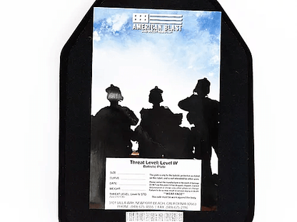 AP Rifle Ballistic Plate, NIJ Level IV Stand Alone 2.04 kg,1.16 cm thick