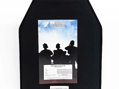 AP Rifle Ballistic Plate, NIJ Level IV Stand Alone 2.04 kg,1.16 cm thick