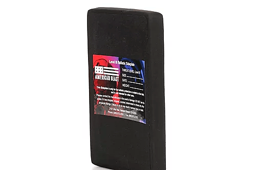 AP Rifle Side Plate, NIJ Level IV Stand Alone Side Plate 2.2 lbs